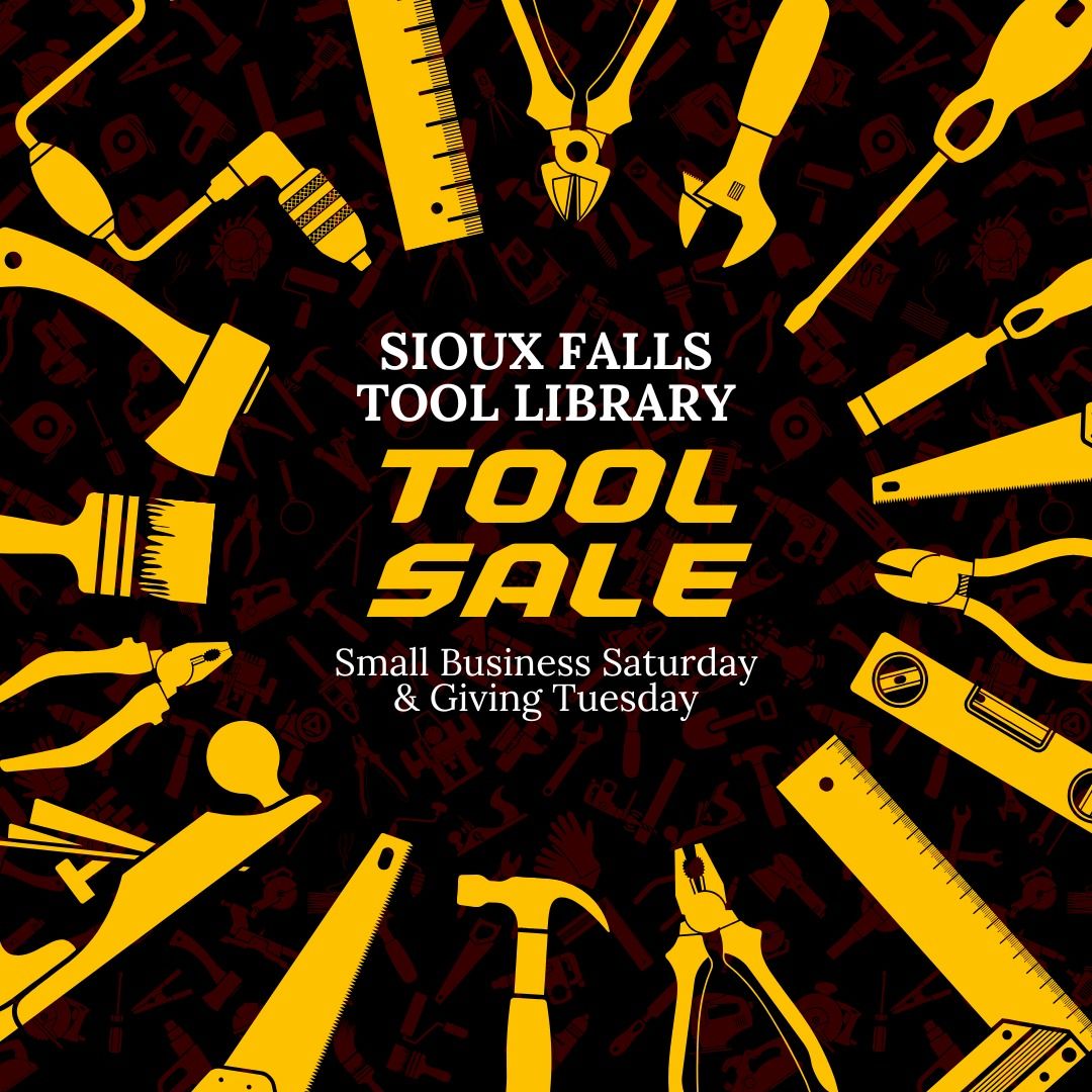 TOOL SALE on Small Business Saturday & Giving Tuesday