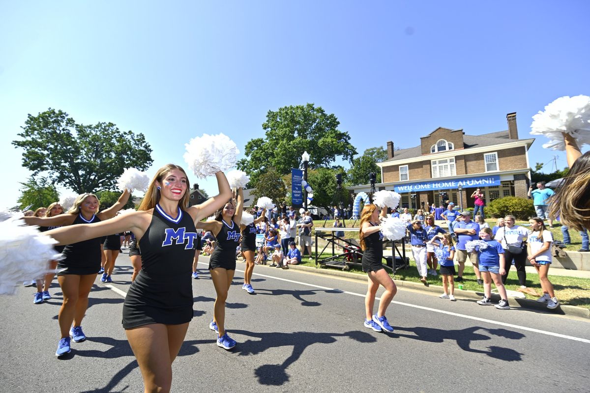 MTSU Homecoming Parade & Mixer on Middle