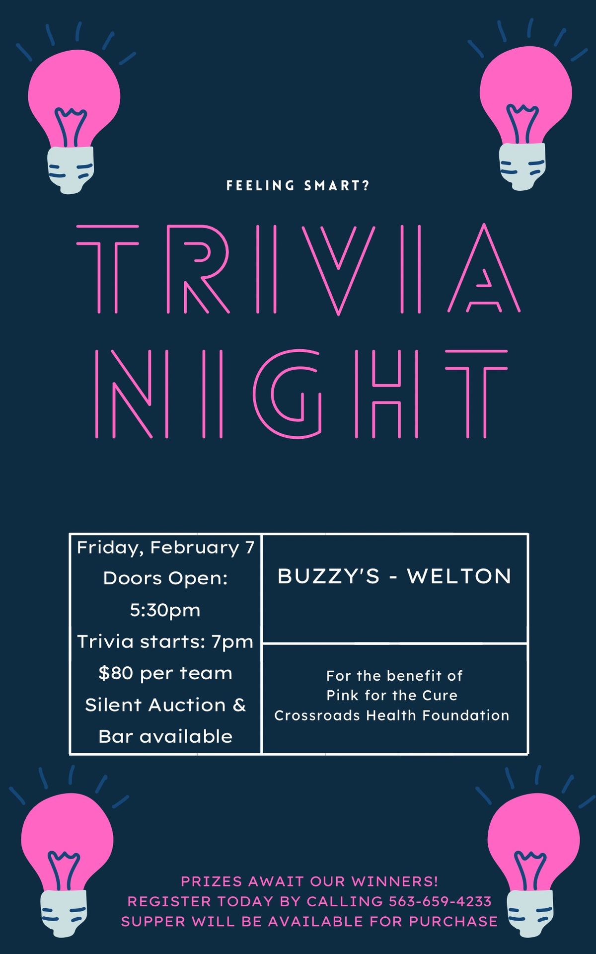 Pink Trivia Night