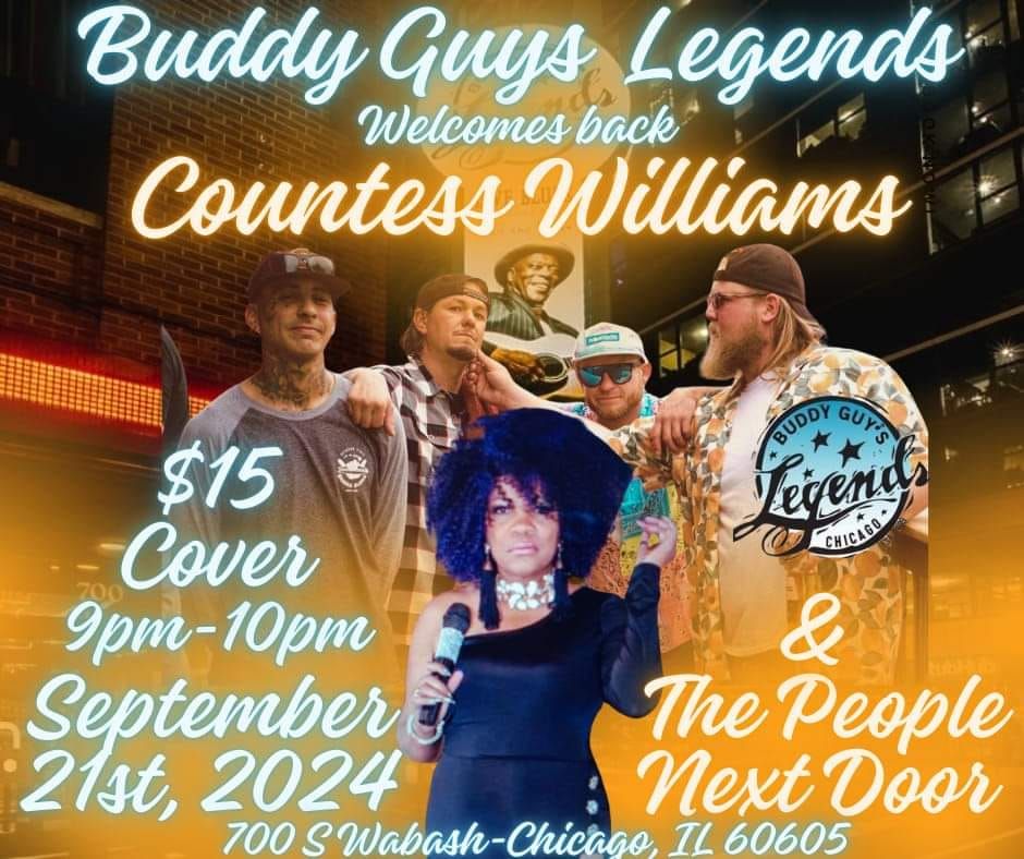 Countess Williams and The People Next Door @Buddy Guy's Ledgends 