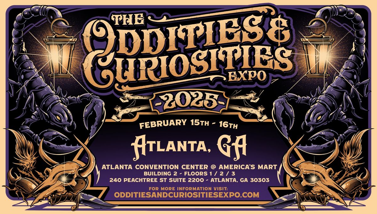 Atlanta Oddities & Curiosities Expo 2025