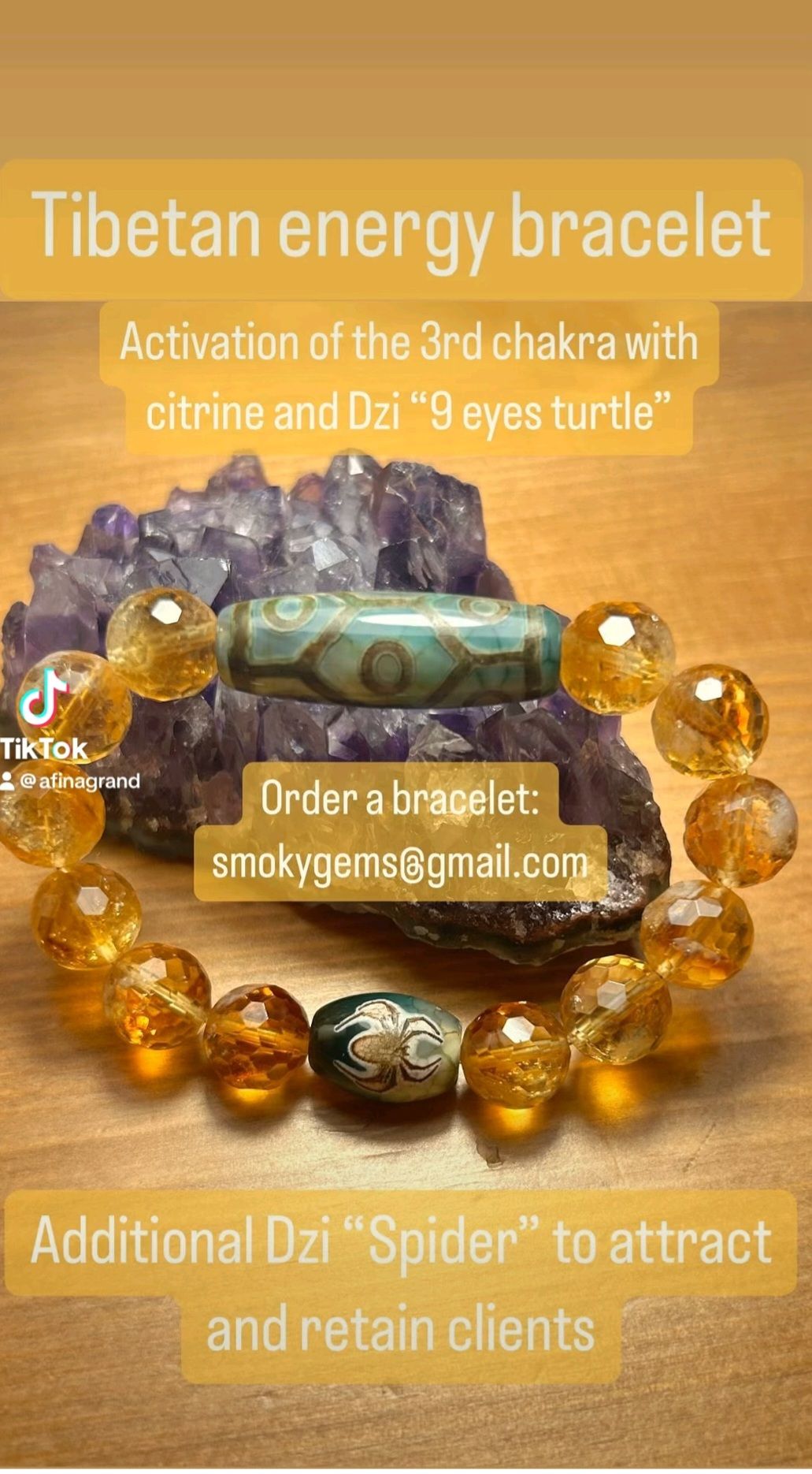 Create Your Own Energy Bracelet Class- 12th October