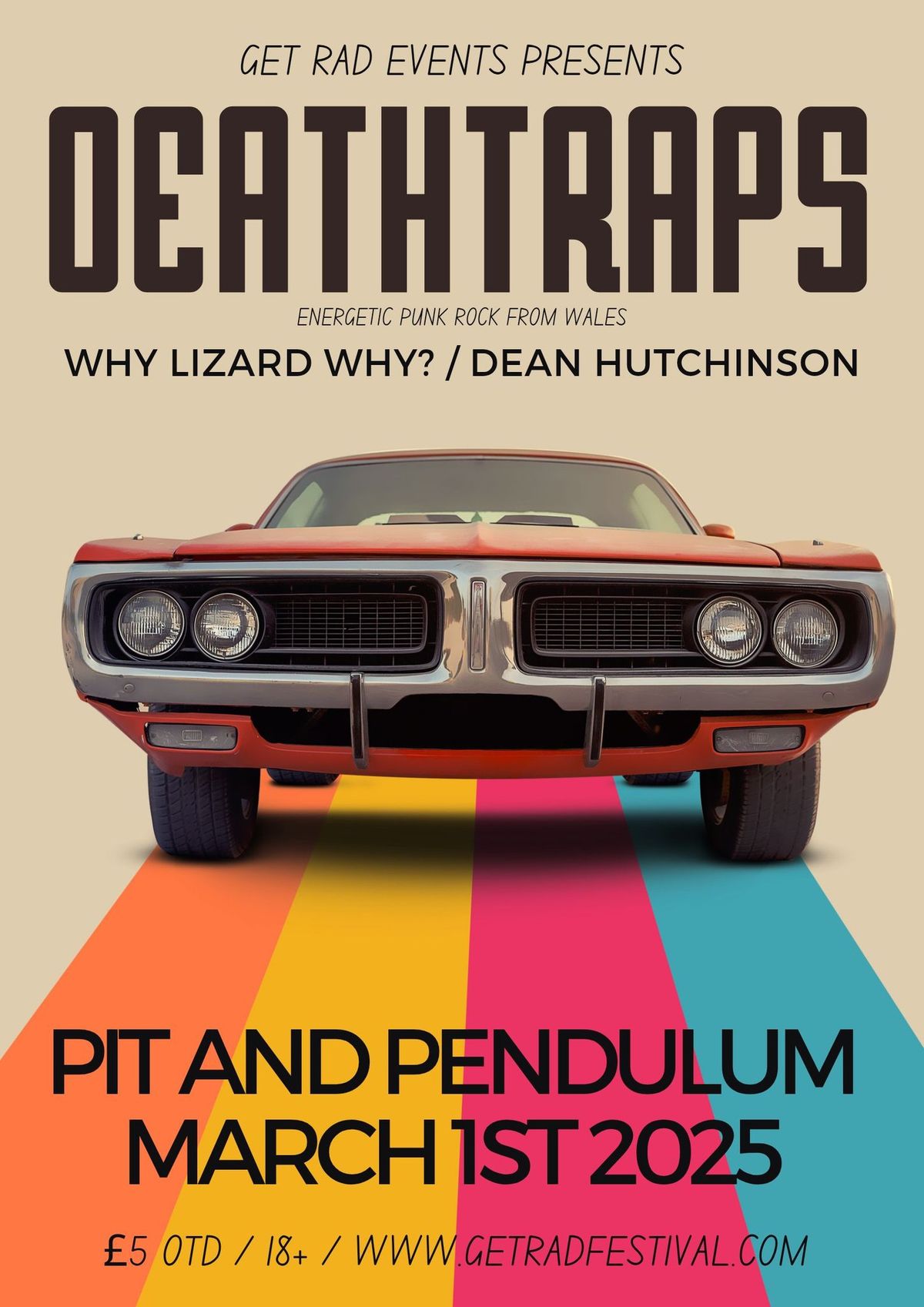 DEATHTRAPS \/ WHY LIZARD WHY? \/ PICKLE JAR \/ DEAN HUTCHINSON