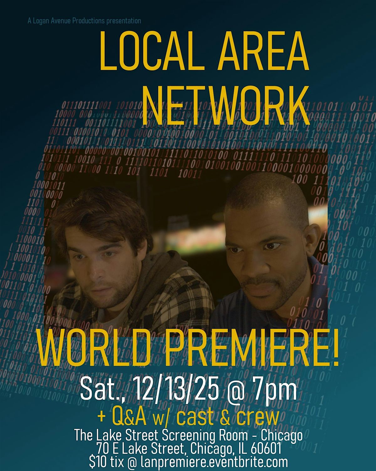 Local Area Network World Premiere - Chicago! Sat., 12\/13\/25 @ 7pm