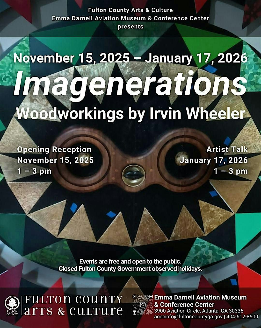 IMAGENERATIONS Exhibit Opening Featuring New Work By Irvin Wheeler