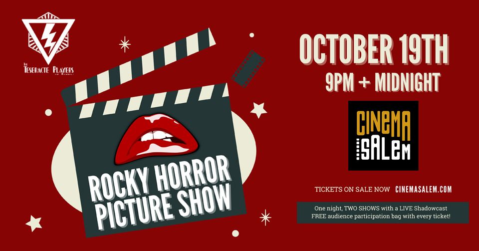 Rocky Horror Picture Show DOUBLE FEATURE at Cinema Salem