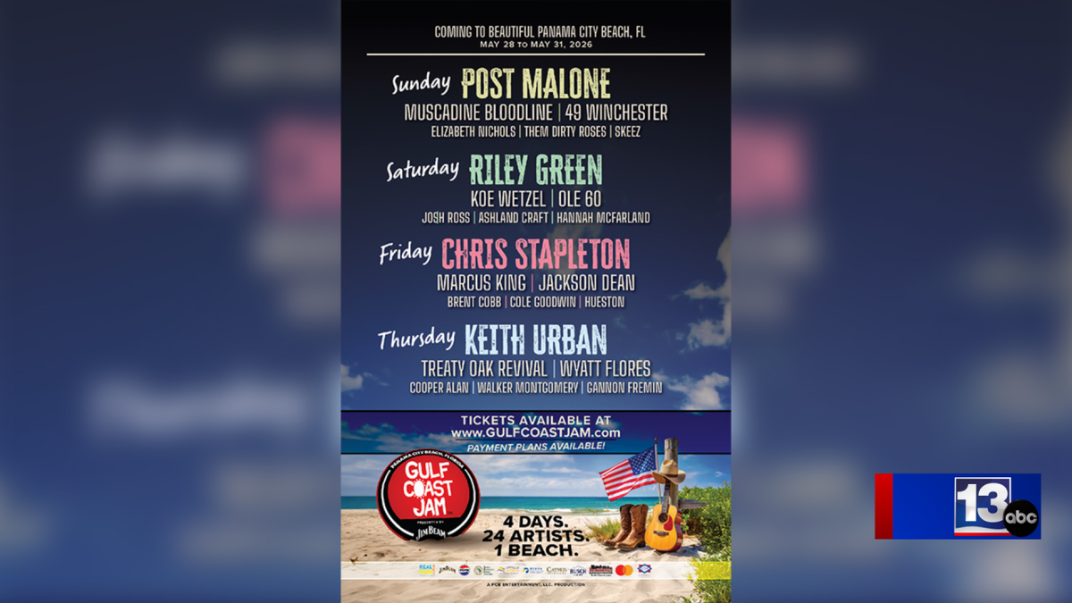 Gulf Coast Jam - (Saturday) with Riley Green