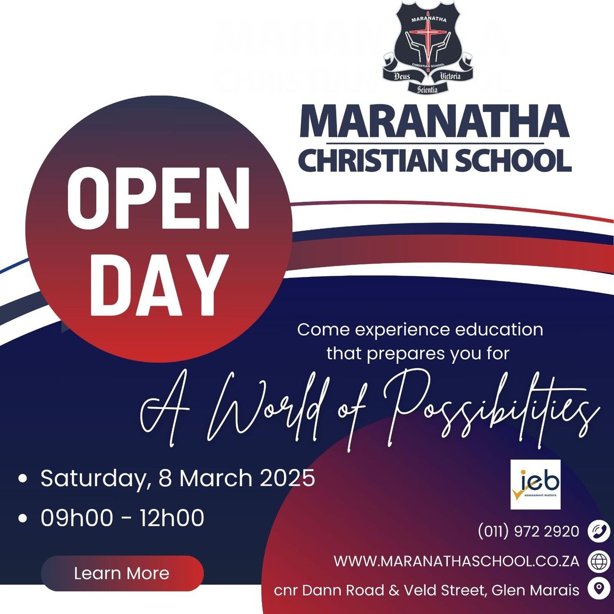 Maranatha Christian School's Open Day