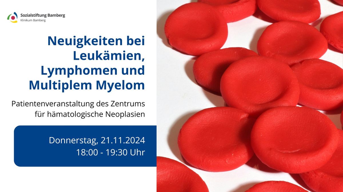 Neuigkeiten bei Leuk\u00e4mien, Lymphomen und Multiplem Myelom