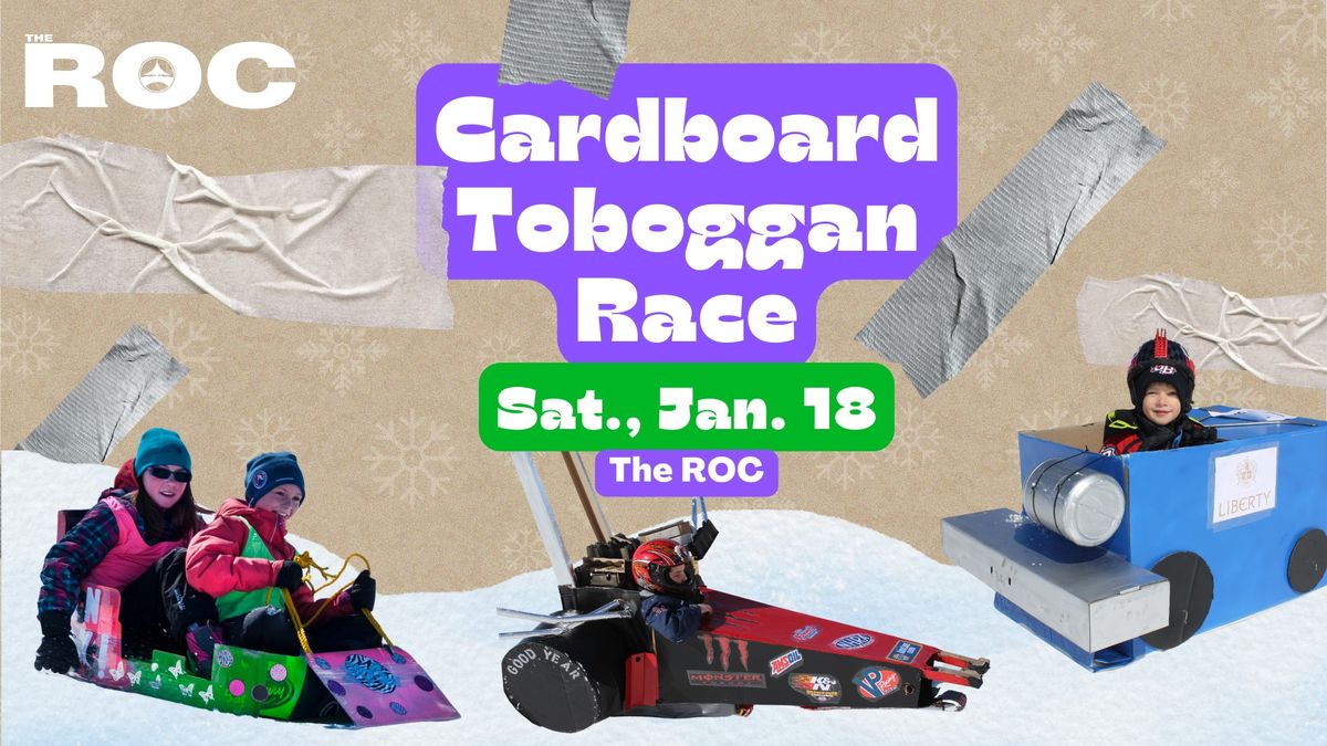 Cardboard Toboggan Race 2025 \u2744\ufe0f\ud83d\udce6 