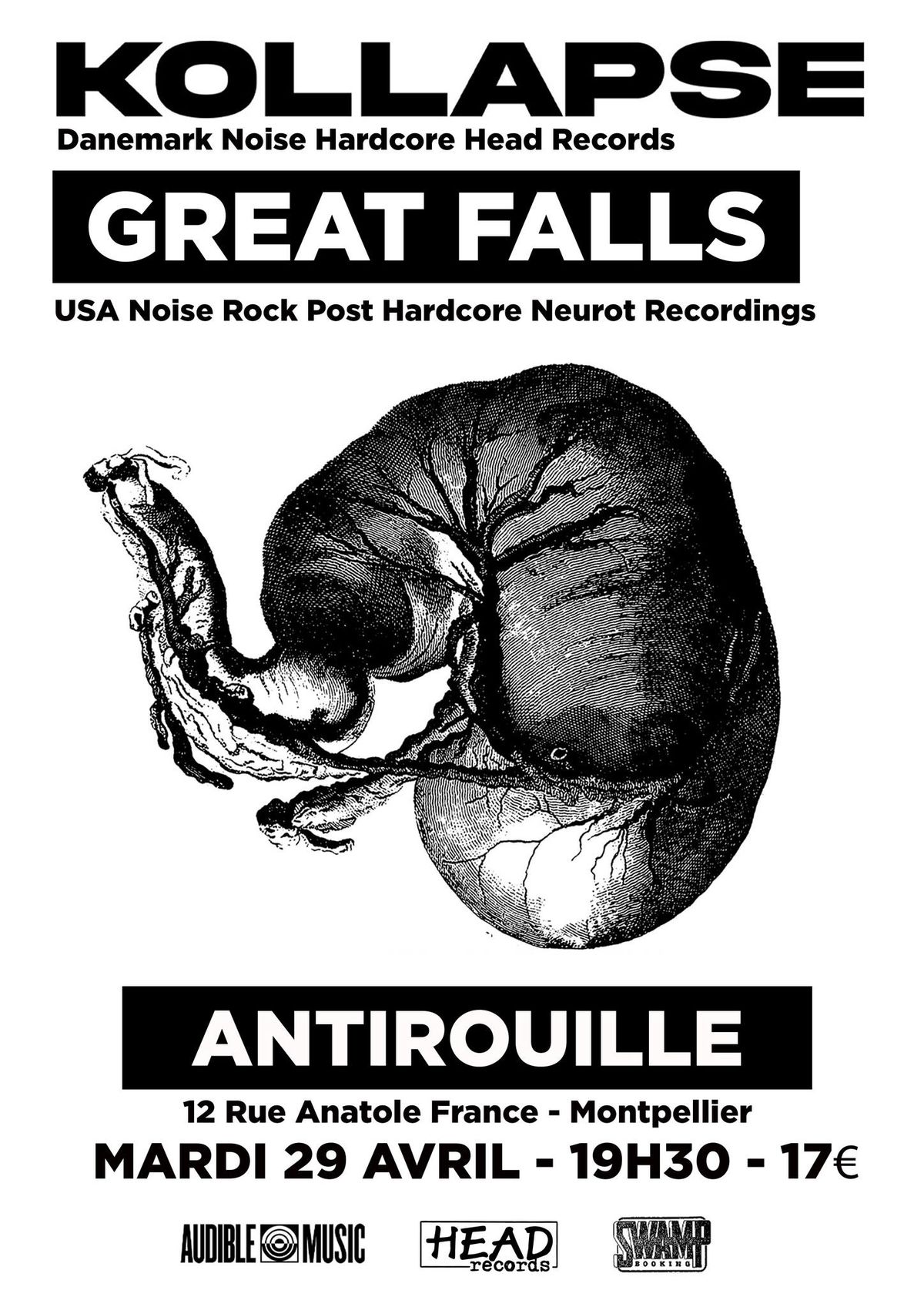 Kollapse & Great Falls @ Antirouille - Mtp