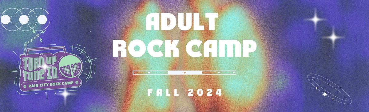 RCRC Fall Adult Rock Camp Showcase