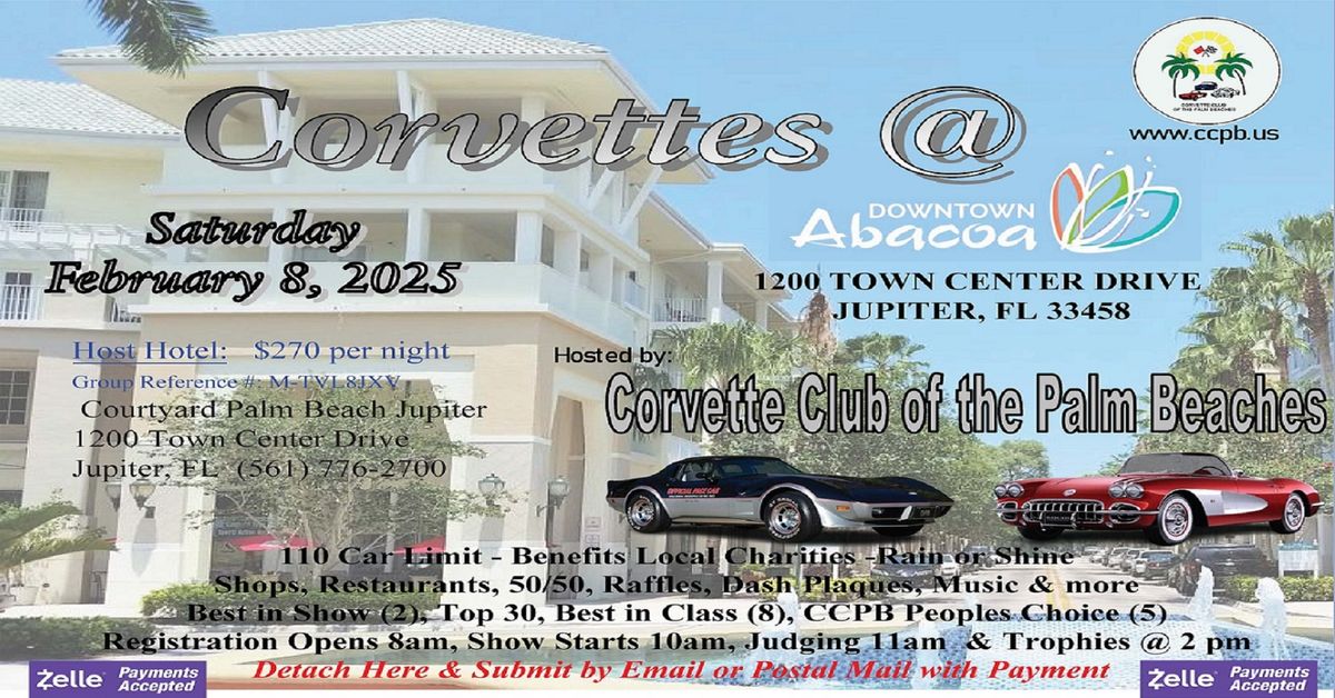 Corvettes @ Downtown Abacoa 2025