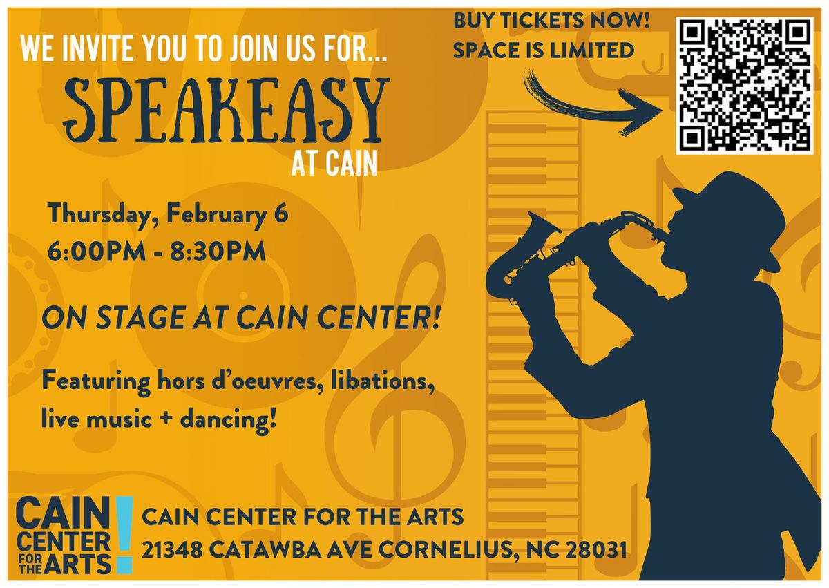 SPEAKEASY + RAFFLE