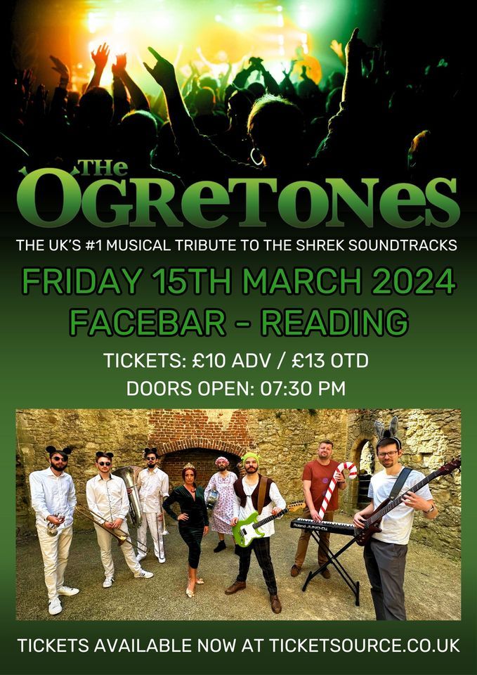 The Ogretones at The Facebar Reading Friday March 15th 2024, The Facebar, Reading, 15 March 2024