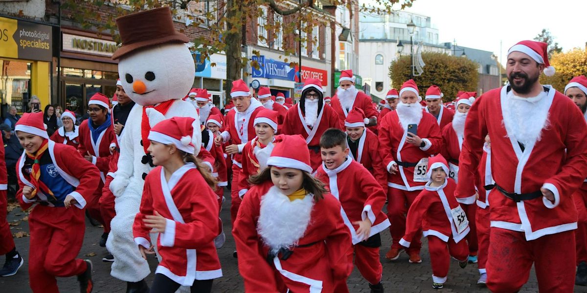 Staines-upon-Thames Santa Fun Run 2024