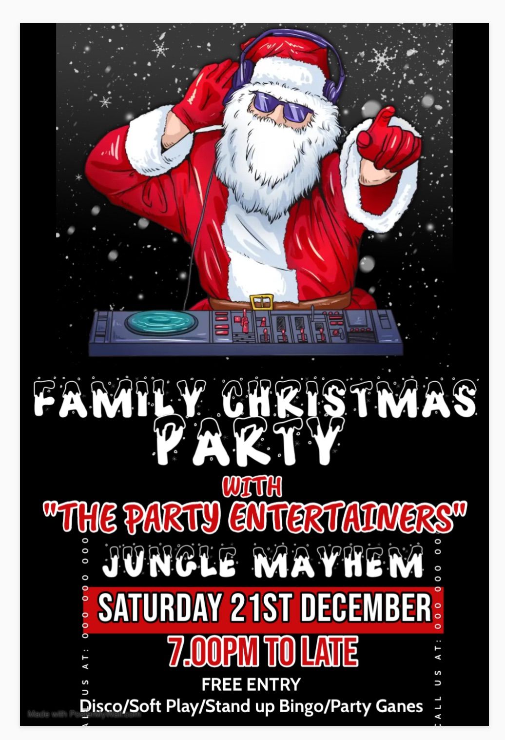 Family Christmas Party - Saturday 21st December 