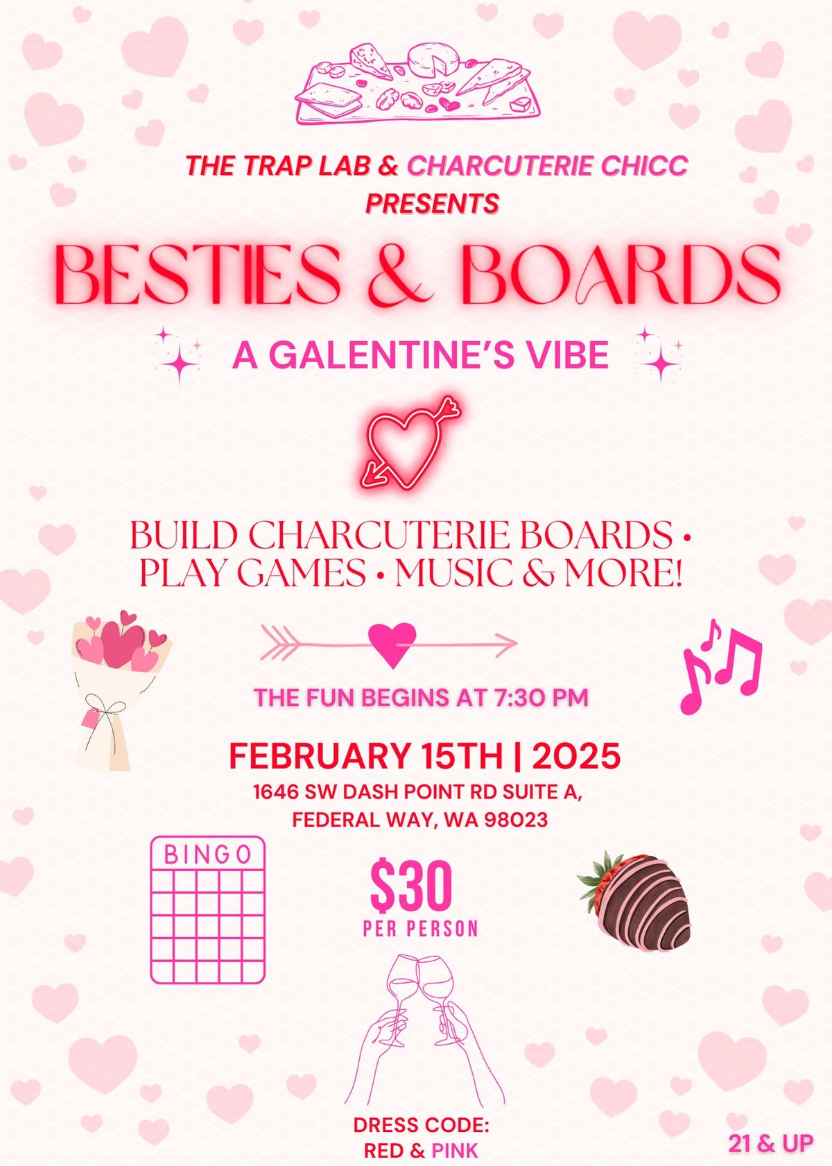 Besties & Boards: A Galentine\u2019s VIBE