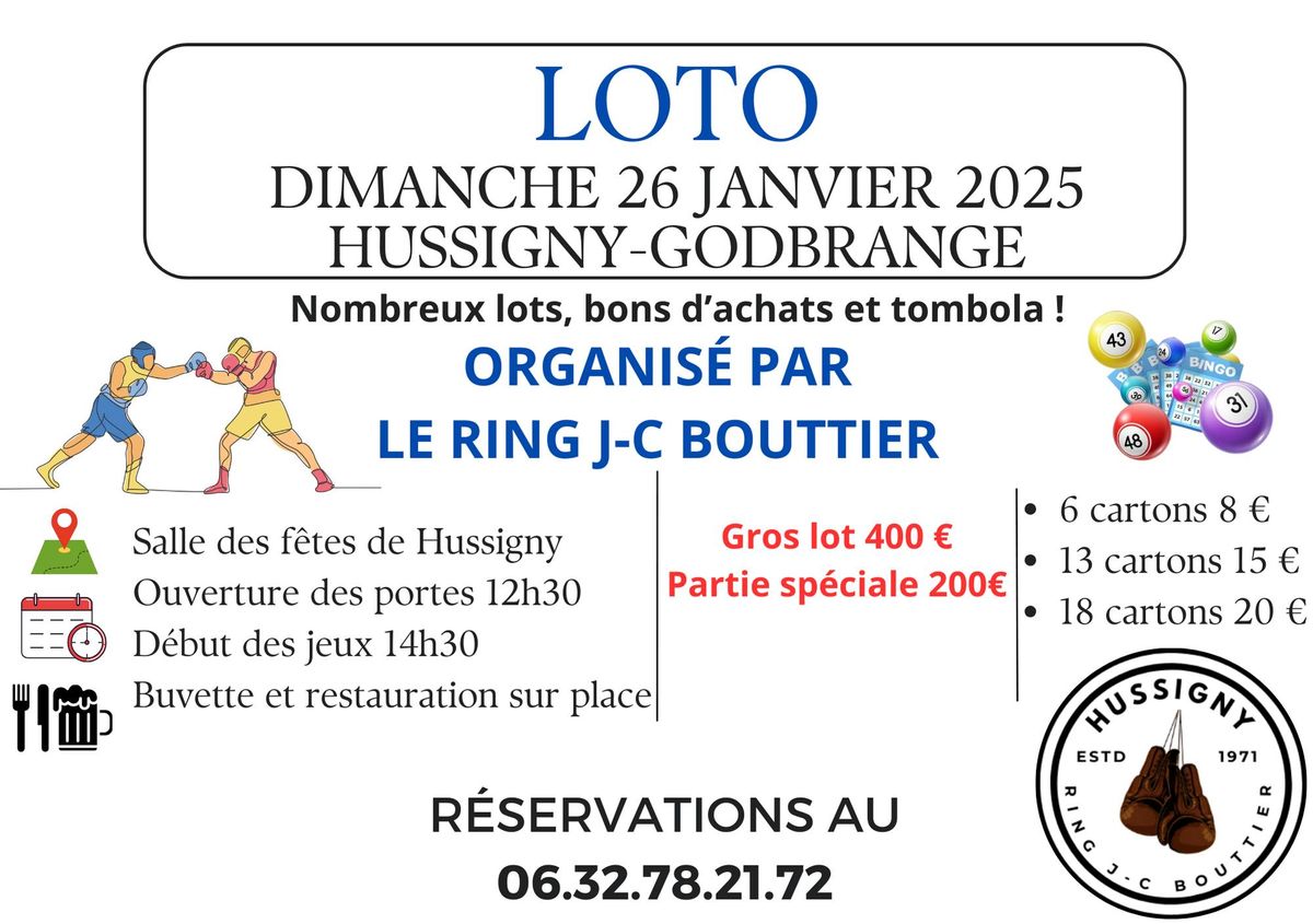 Loto du Club de boxe