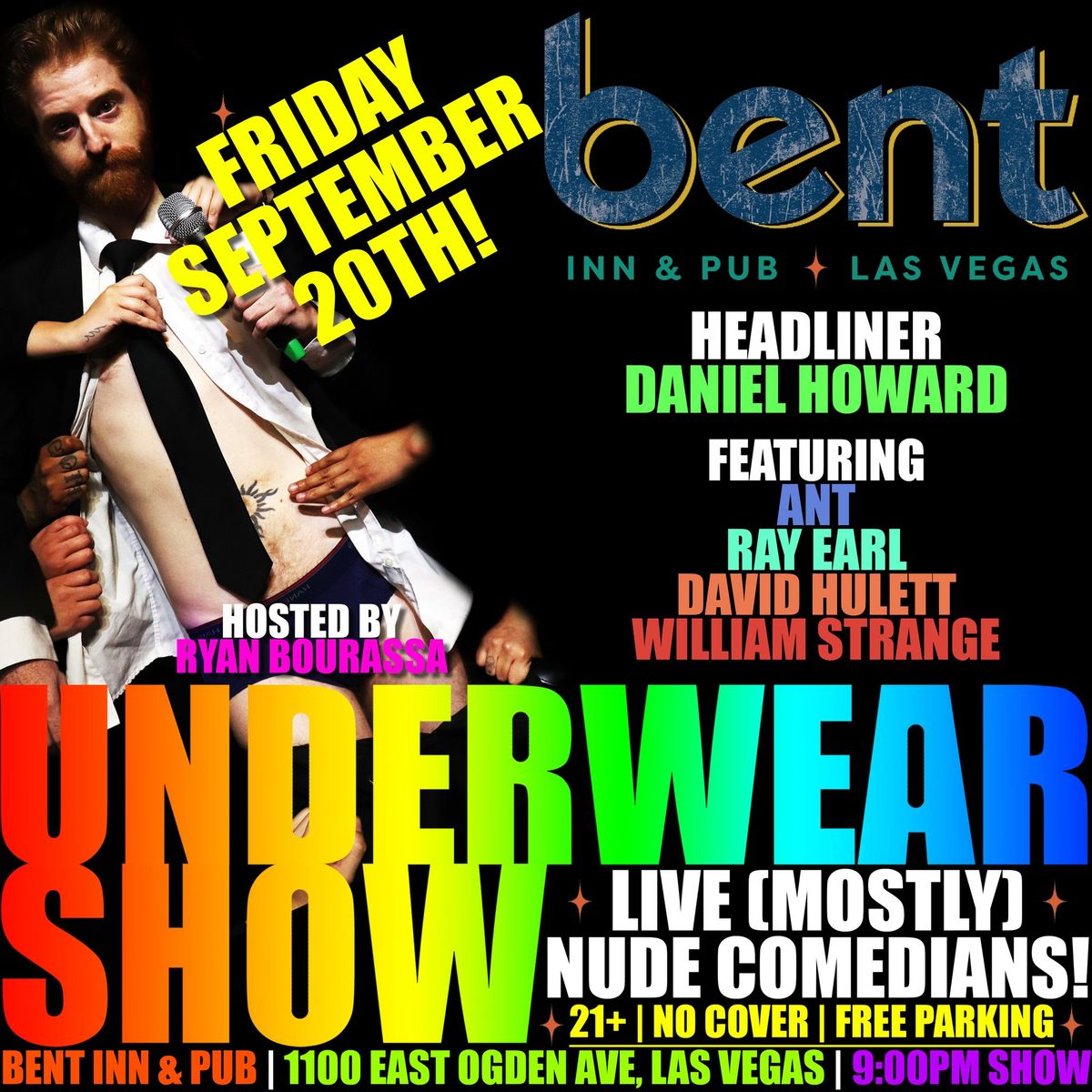 Underwear Comedy Show #38 \/ Ryan's b-day party @ Bent Inn & Pub (feat. Daniel Howard!)