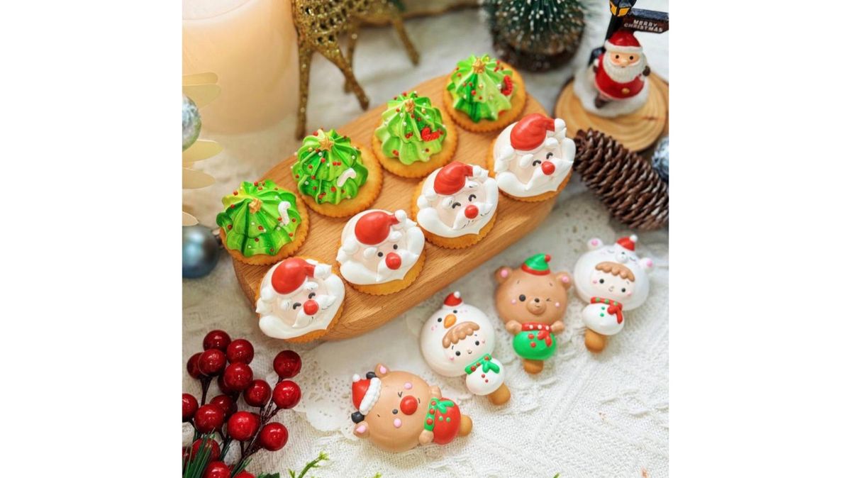  Meringue Cookie - Christmas Cuties (Beginner)  