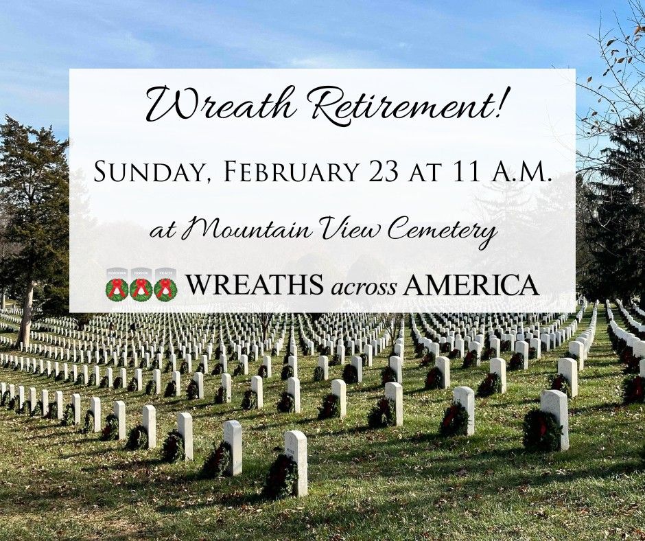 Wreath Retirement\/Clean Up