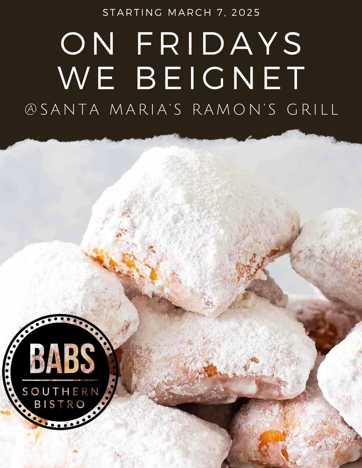 On Fridays We Beignet at Ramon's Grille