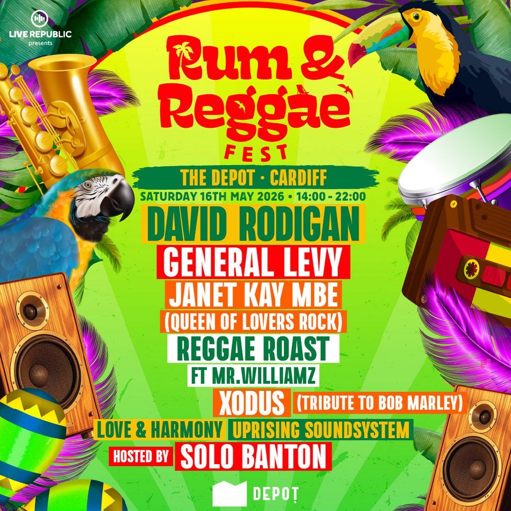 Rum & Reggae 2026 | The Depot, Cardiff