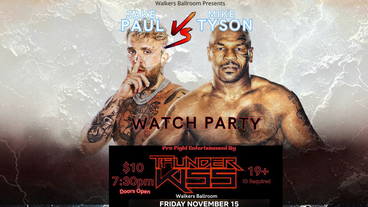 Fight Night feat Mike Tyson vs Jake Paul