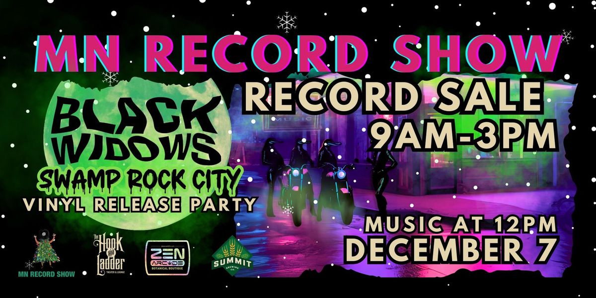 Summit Brewing Presents MN Record Show + Black Widows Vinyl EP Release Party