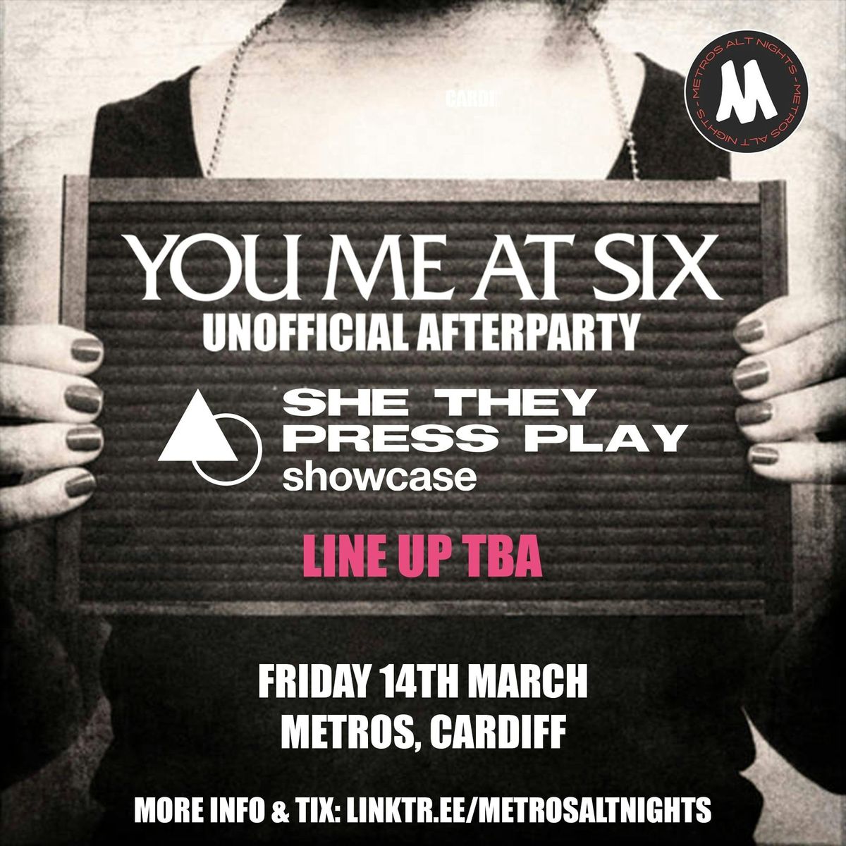 STPP Showcase: You Me At Six Unofficial Afterparty - Friday 14th March