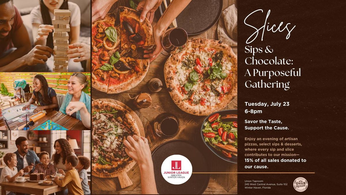 Slices, Sips & Chocolate Social at Union Taproom | Summer Social
