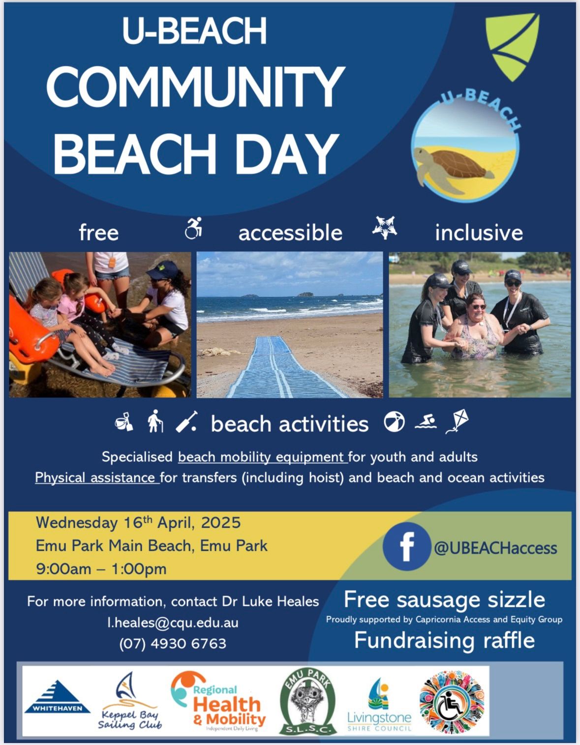 U-BEACH Emu Park Community Beach Day