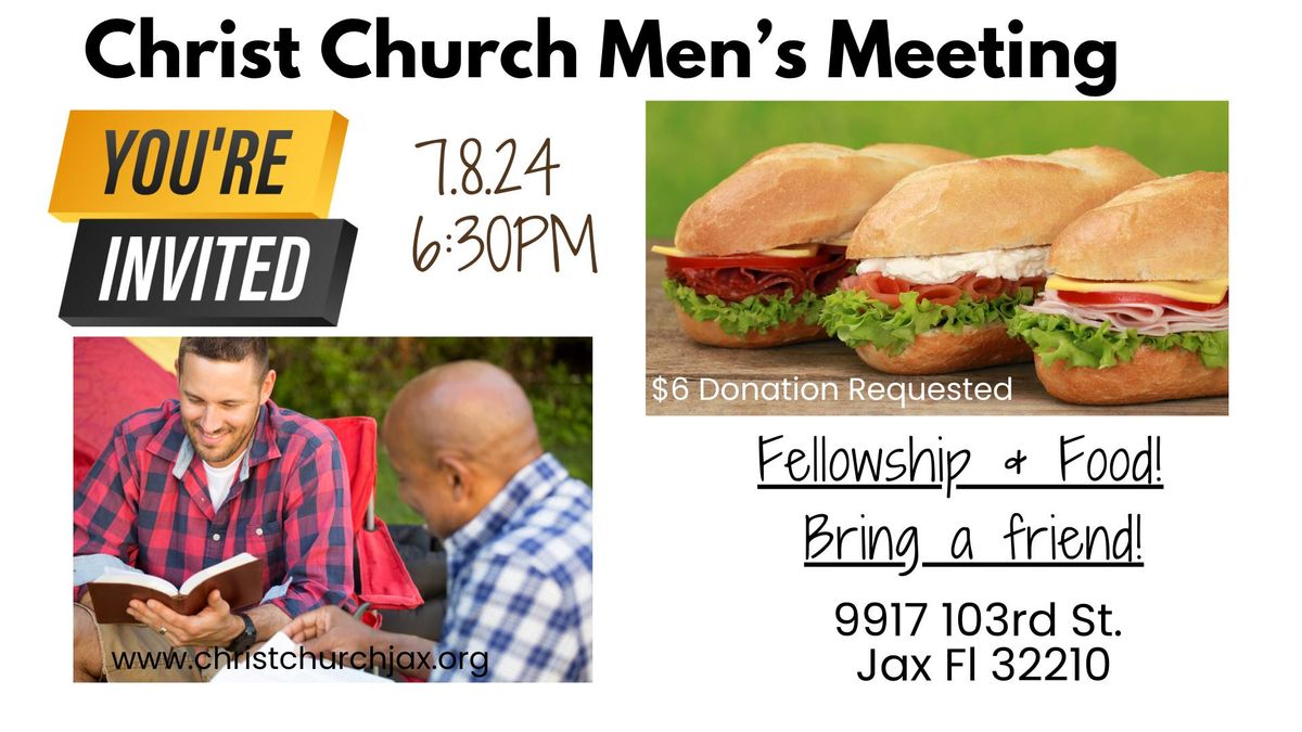 CCJAX Men's Meeting 