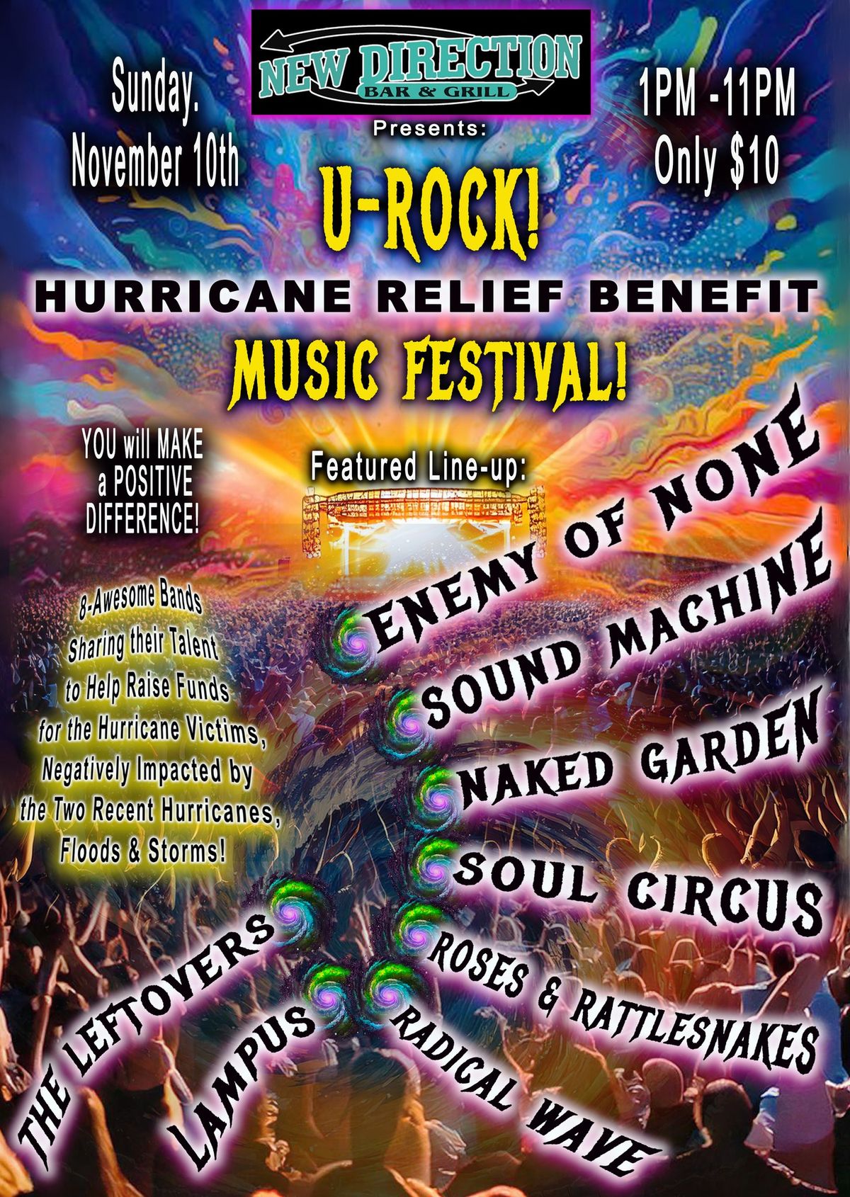 U-Rock Hurricane Relief Benefit