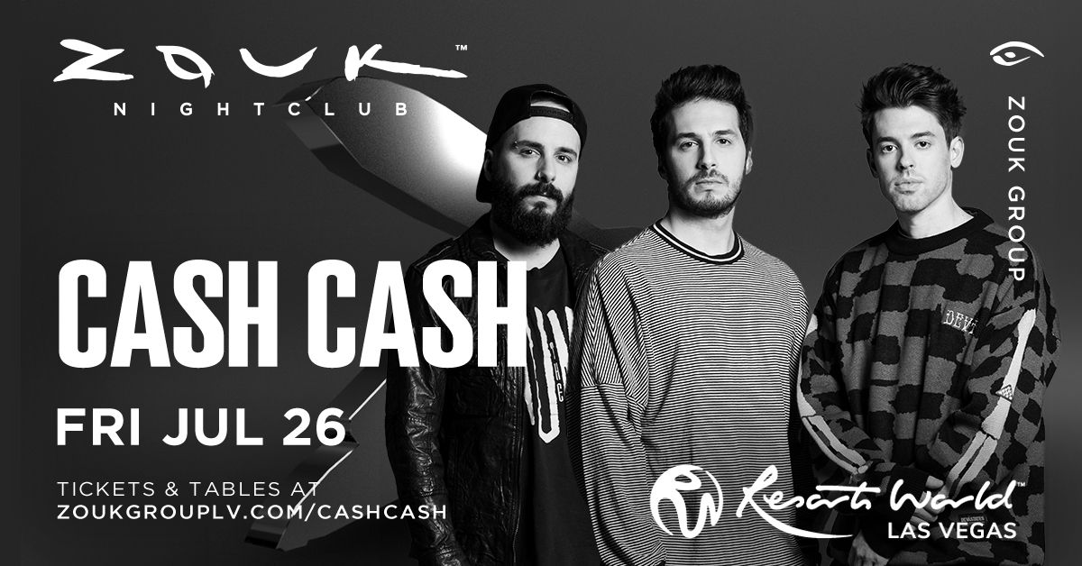 CASH CASH AT ZOUK NIGHTCLUB