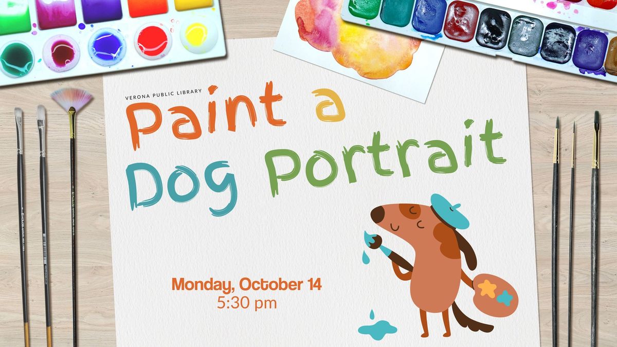 Paint a Dog Portrait