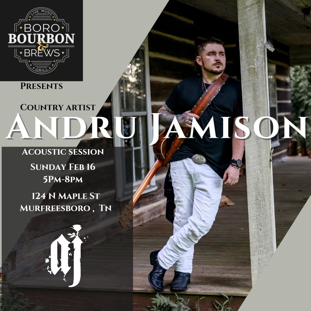 Andru Jamison Unplugged in Murfreesboro, TN