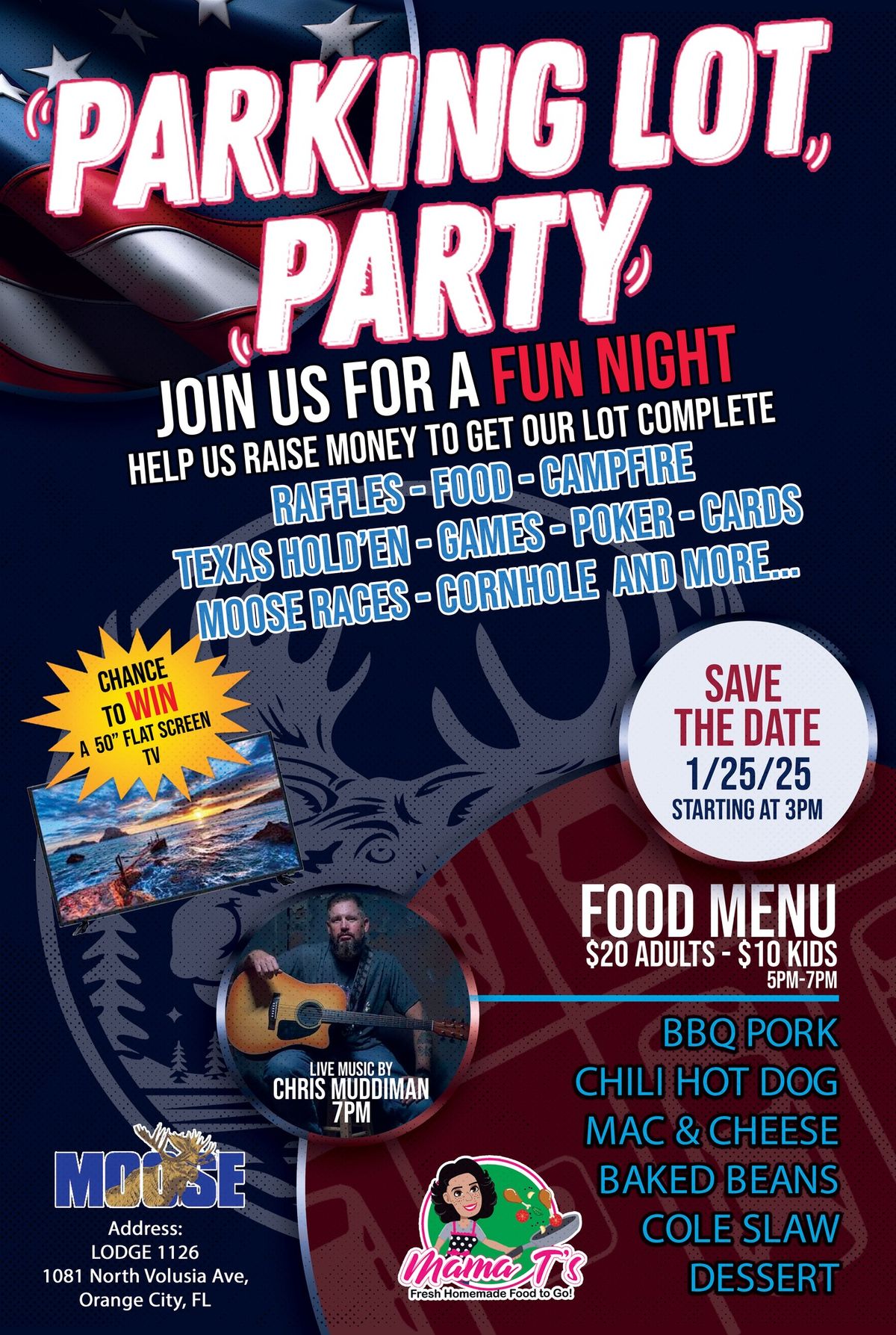 Parking Lot Party Fundraiser