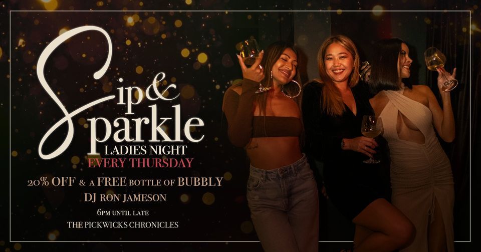 Sip & Sparkle: Ladies Night Every Thursday \u2728?