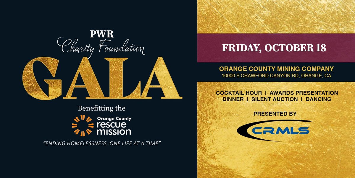 2024 PWR Charity Foundation Gala, Presented by CRMLS