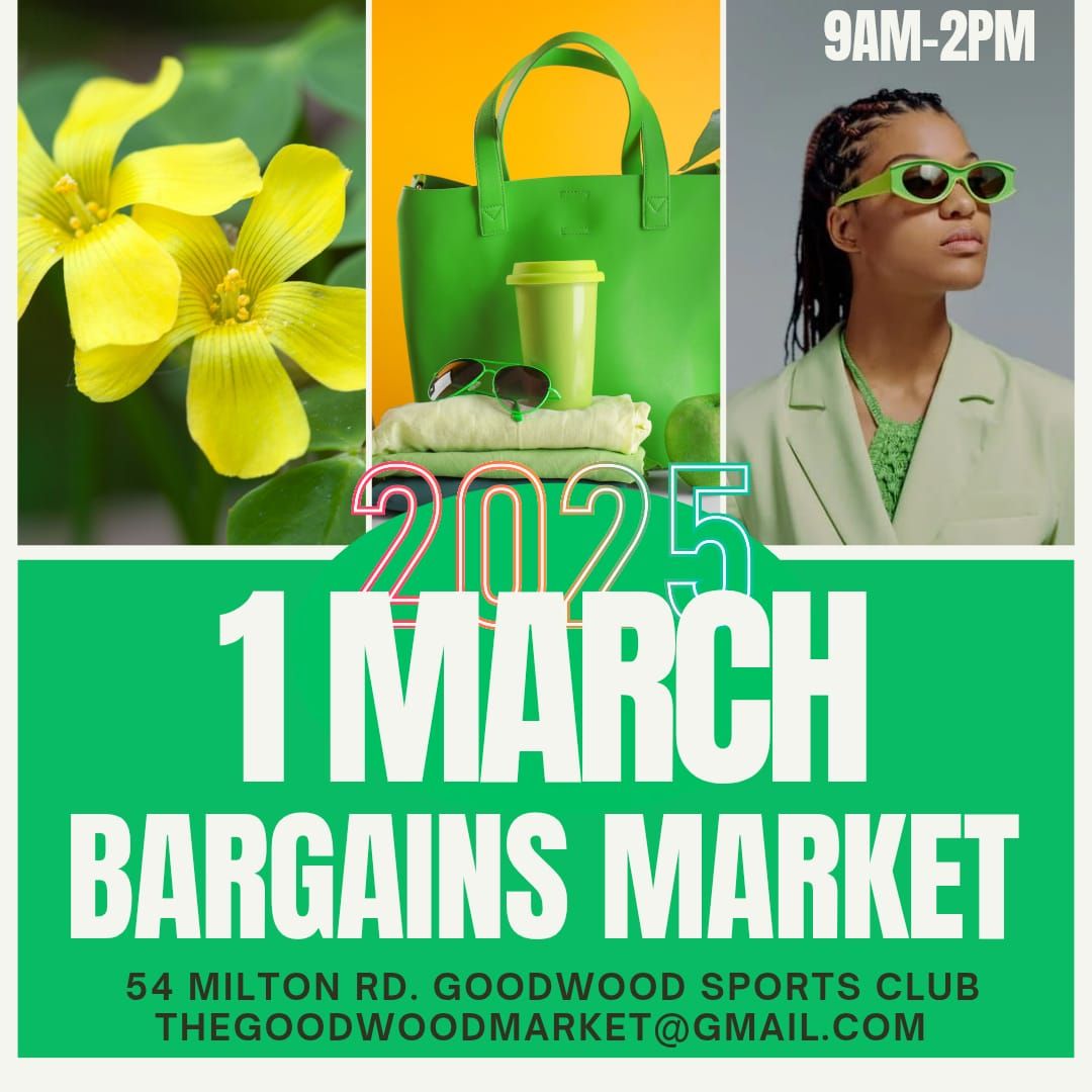 GOODWOOD BARGAINS MARKET 1 MARCH