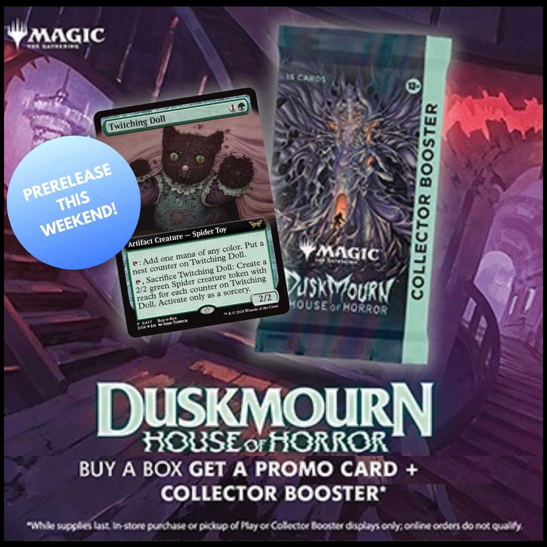 MTG TCG - Duskmourn Prerelease!