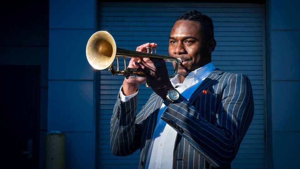 Jazz Bridge in Collingswood with trumpeter Fareed Simpson and his group