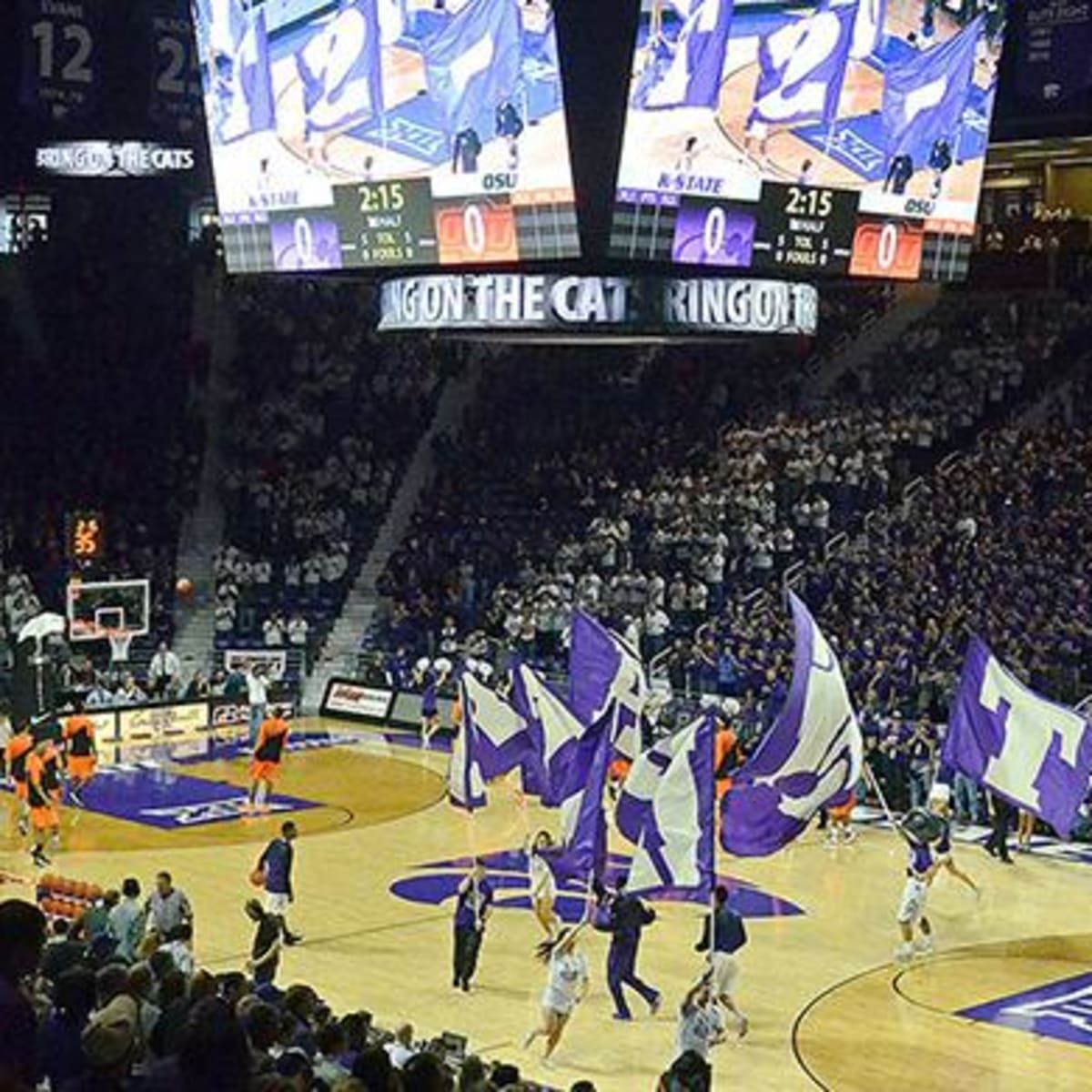 Arizona Wildcats at Kansas State Wildcats Mens Basketball at Bramlage Coliseum