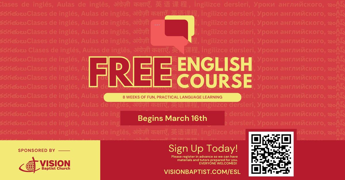 Free English Class