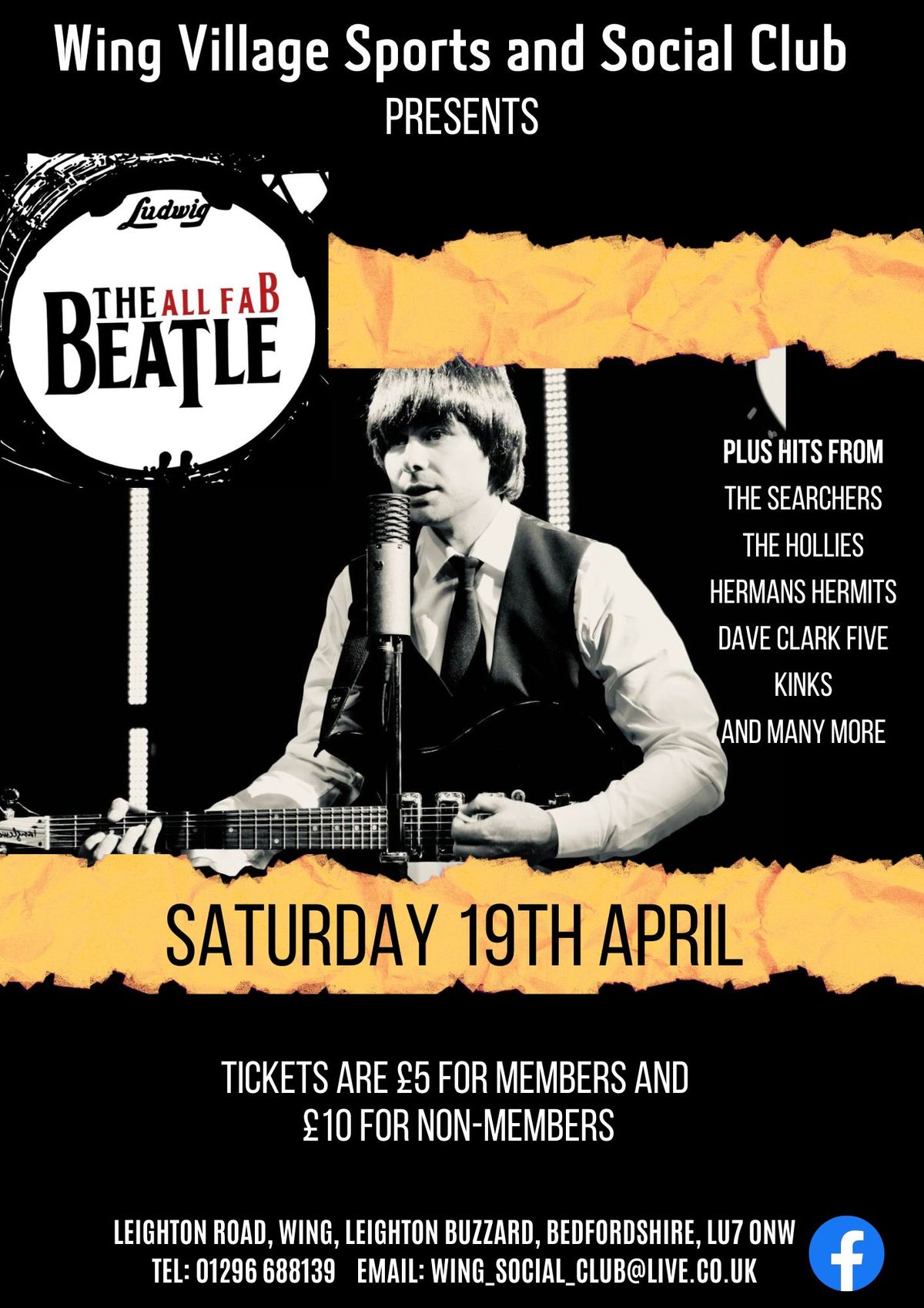  Beatles tribute act- Plus other hits