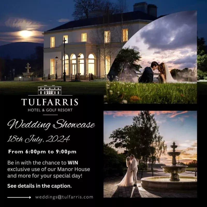 Wedding Showcase\nTulfarris Hotel & Golf Resort