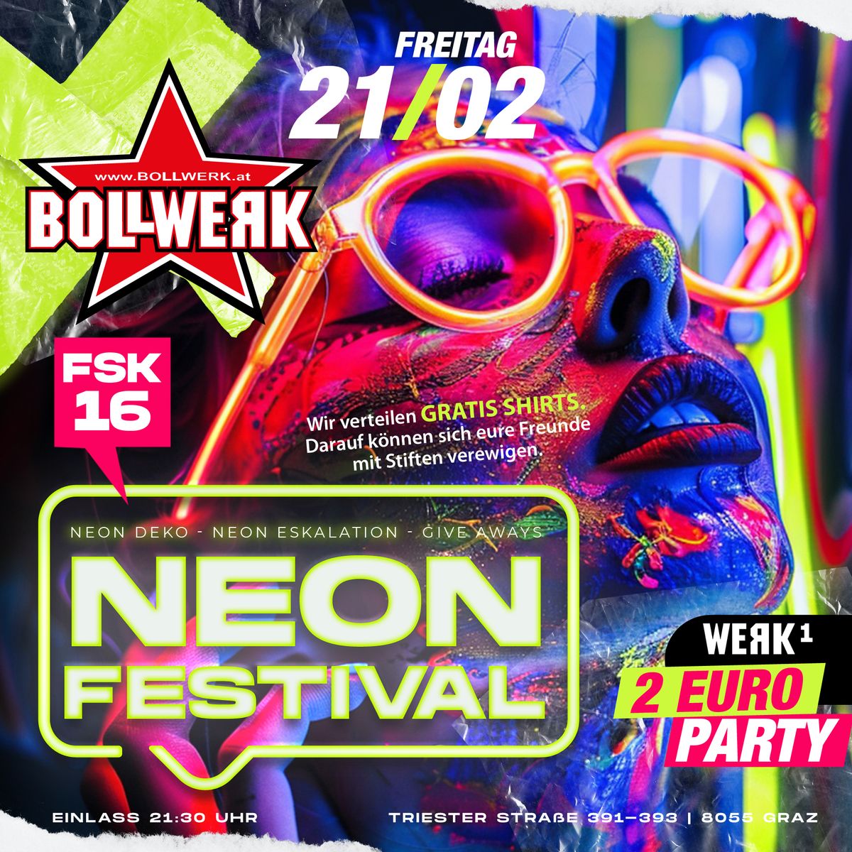 NEON FESTIVAL! 2 Euro Party! 