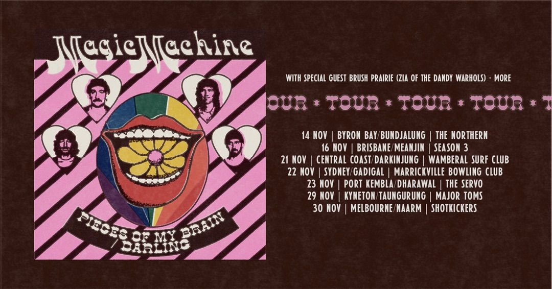 Magic Machine - Double Single Launch - East Coast Tour - SYDNEY 